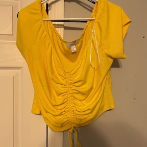 Forever 21 Yellow Croptop Size 3x